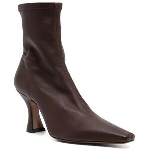 Neous Ran 80mm Stretch Leather Booties 41